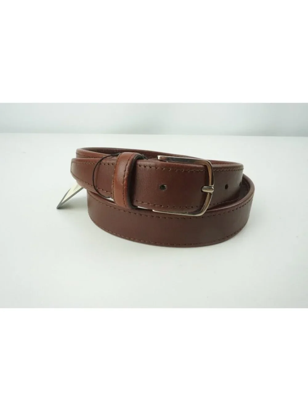 Rubinacci Brown Leather Made in Italy Sz 85 BRAND NEW